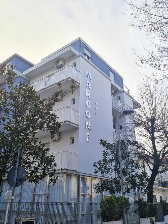 Hotel Marconi Miramare Rimini Eksteriør billede